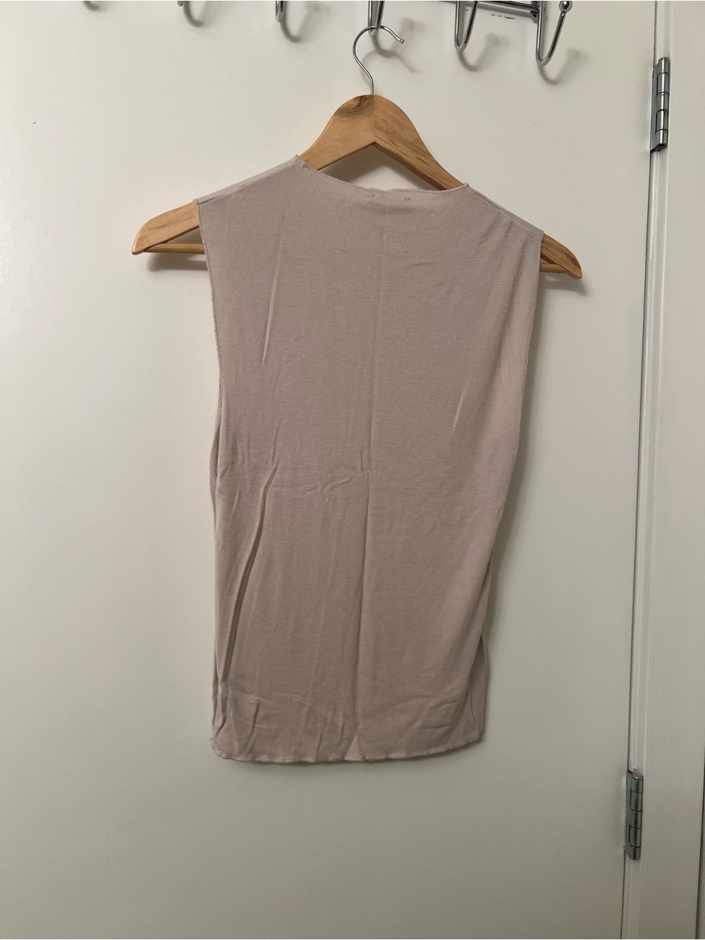 Zara Sleeveless Top – Taupe, Size Medium - Picture 7 of 7